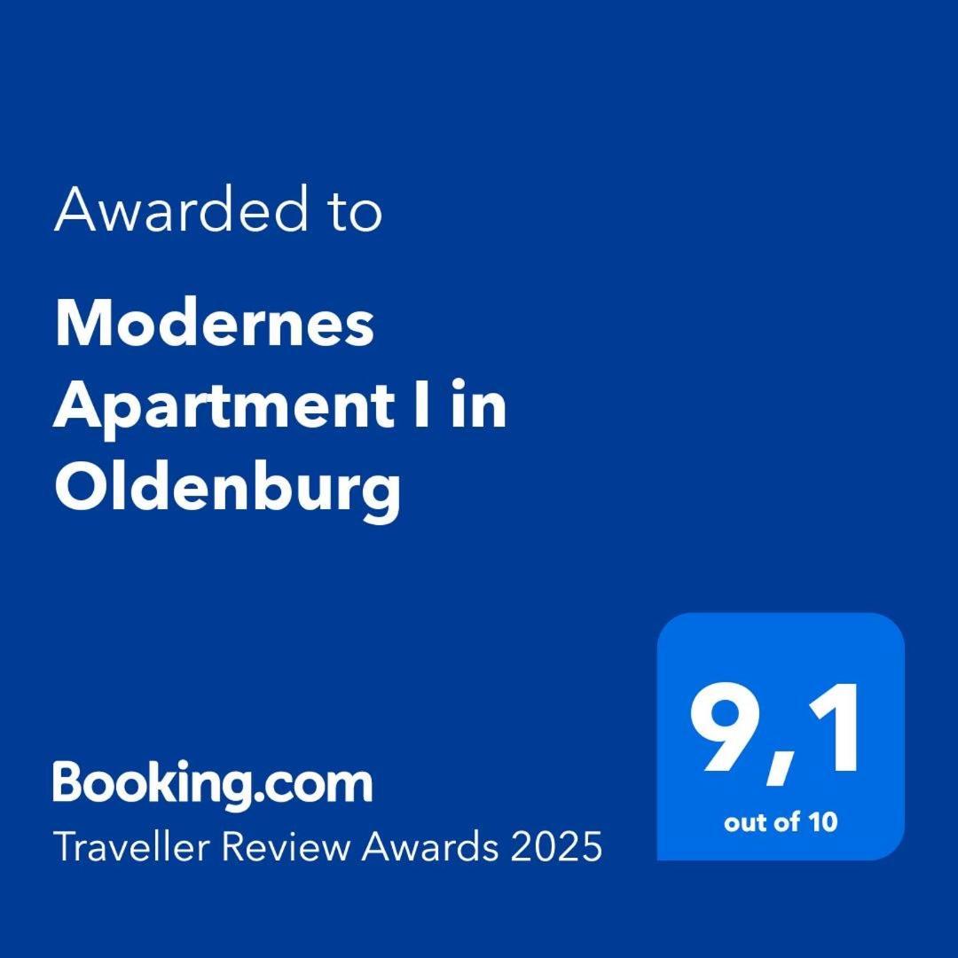 Modernes Apartment I In Oldenburg Eksteriør billede